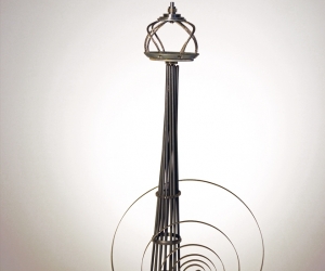 R.A.M.S.E.S. #2 • Recycled•Assembled•Metal•Surplus•Engineered•Scrap, 13.5 x 6.5 inches ( 34 x 16.5cm)